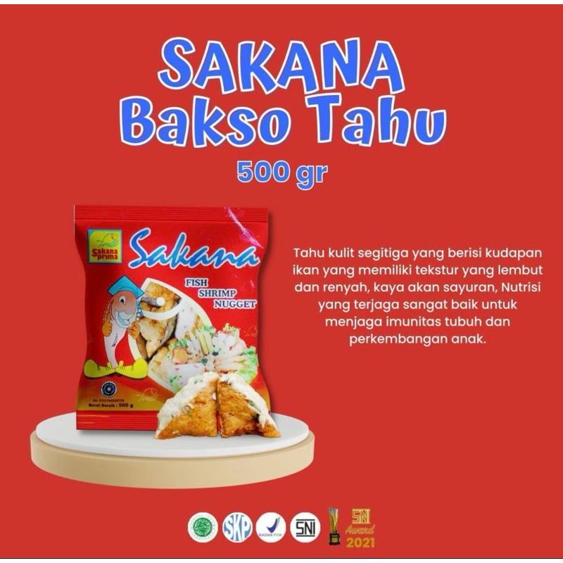 

Sakana Bakso Tahu 500gr