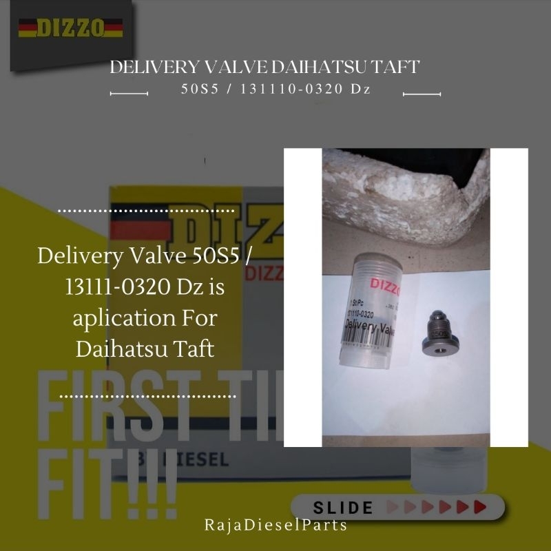 Delivery Valve 50S5  Delivery Valve Taft 131110-0320 Dizzo