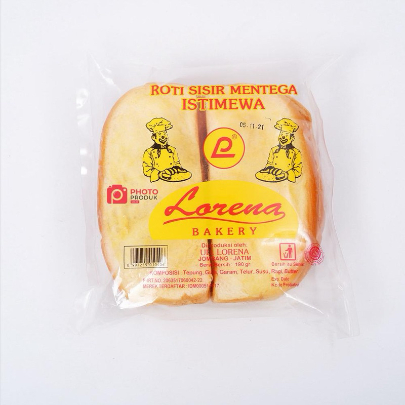 

Roti sisir mentega istimewa