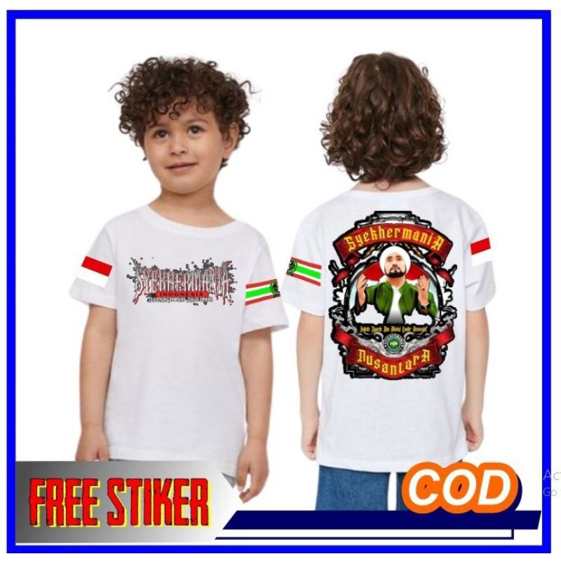 kaos anak syekhermania edisi santri nusantara