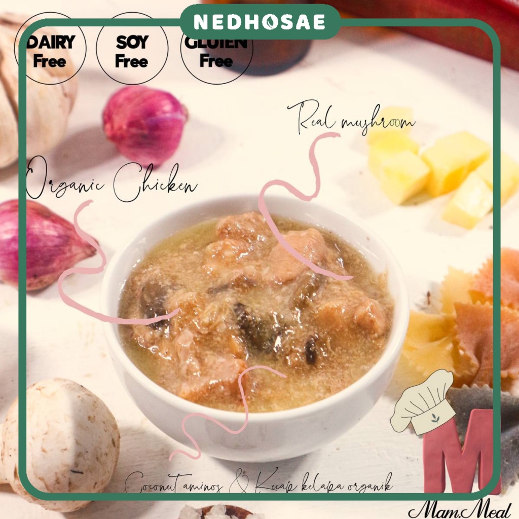 

CHICK N SHROOM TERIYAKI SAUCE BY MAM MEAL