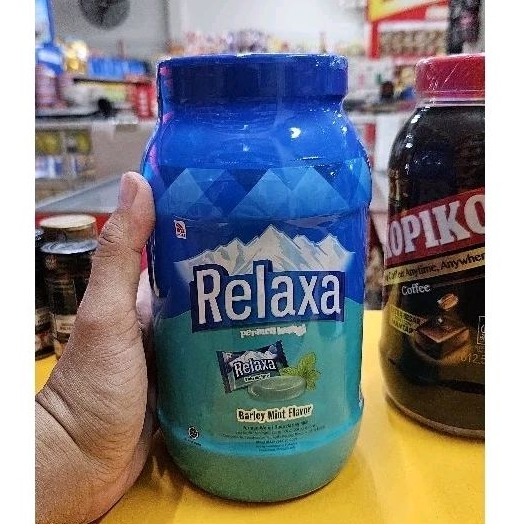 

ED 07.25 JAR 500GR - PERMEN RELAXA MINT BARLEY 303928 / RELAXA TOPLES CANDY