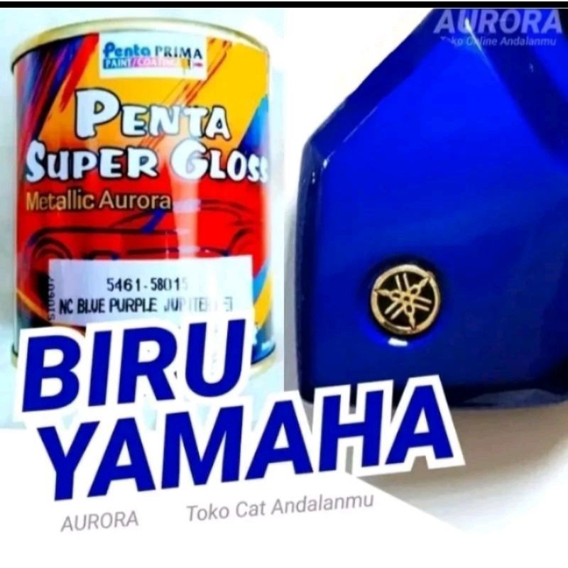 Cat Penta Super Gloss Blue Purple Jupiter 5461-58015 Biru Yamaha Metalik