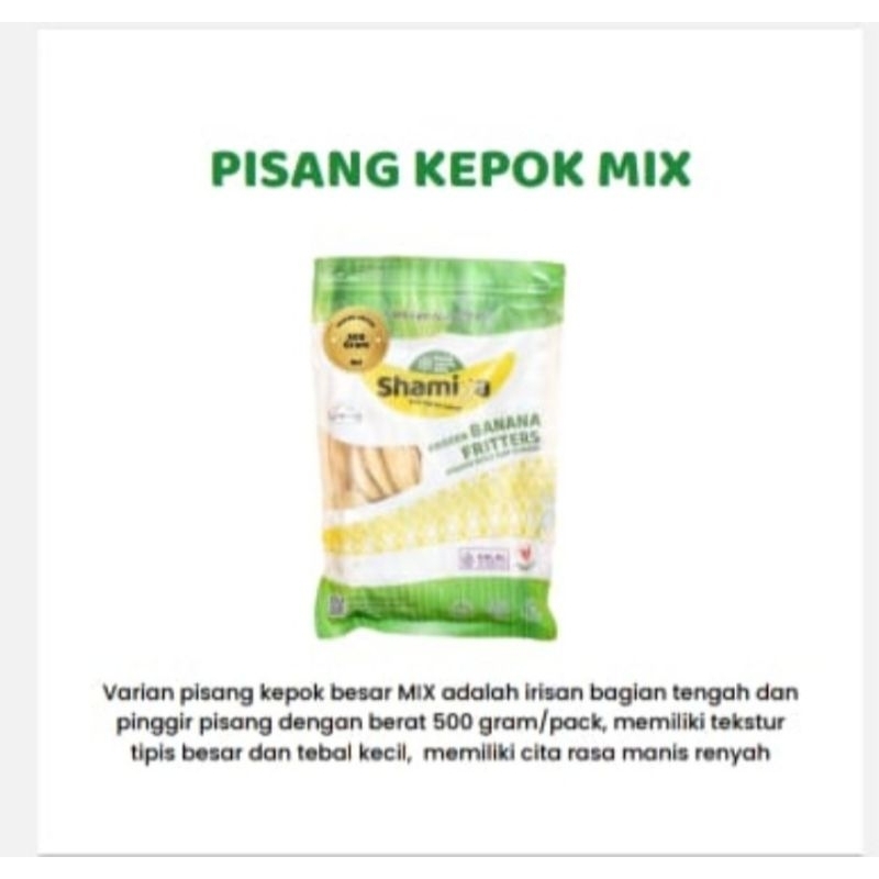 

pisang kepok mix shamiya