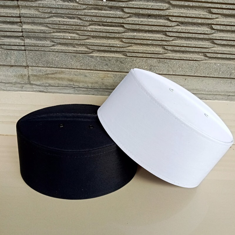 peci putih polos / peci haji / peci asagopah polos/ peci putih/peci putih polos peci santri