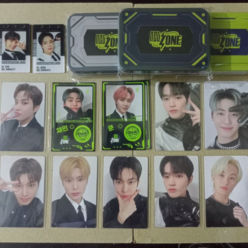 NCT - NCTZone OST album Tincase Tin Case PC Photocard (nct127, dream, wayv, jaemin, chenle, taeil, j
