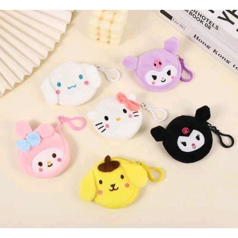 DOMPET SANRIO DOMPET KECIL SANRIO DOMPET KOIN SANRIO DOMPET KUROMI DOMPET MELODI