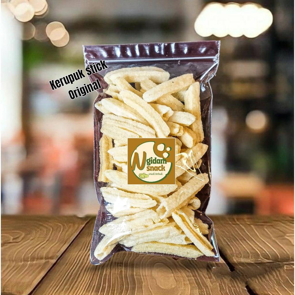 

KERUPUK KERIPIK STICK KENTANG ORIGINAL DAN PEDAS 200g TERLARIS