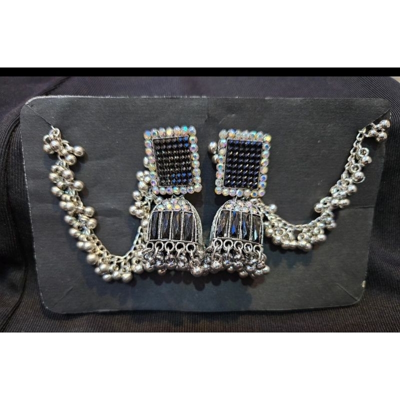 Anting india / anting lonceng / anting lonceng india / jhumka earrings / meenakari earrings / anting