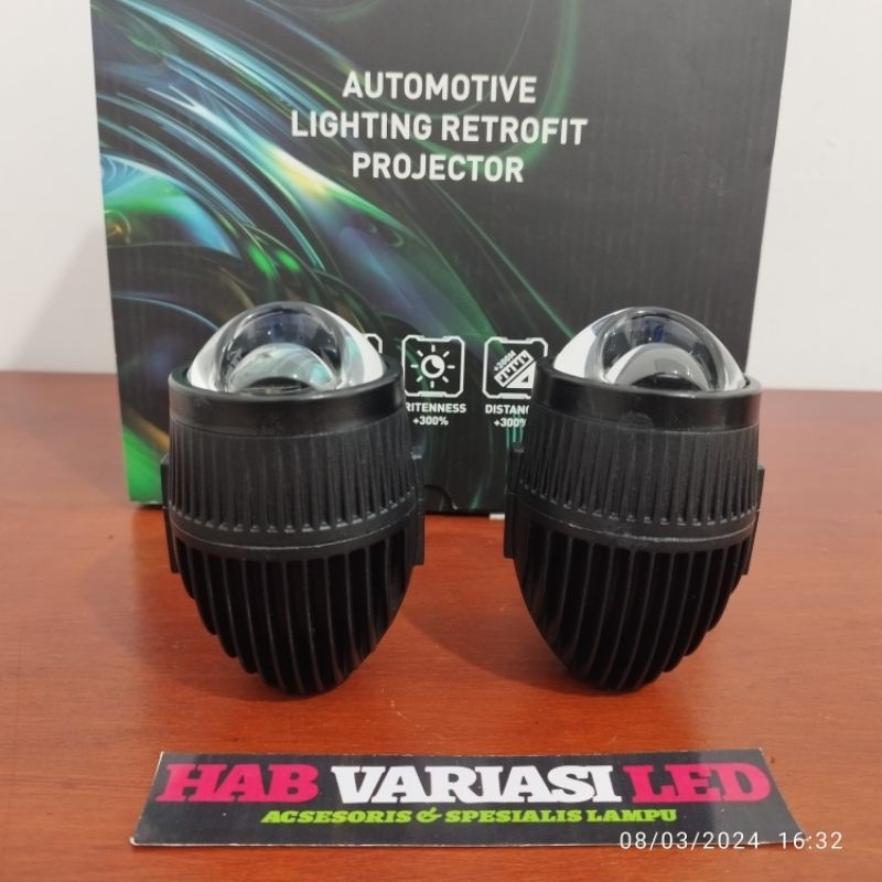 FOGLAMP BILED PROJECTOR 2 INCH LASER D2 BILED FOGLAMP Q8