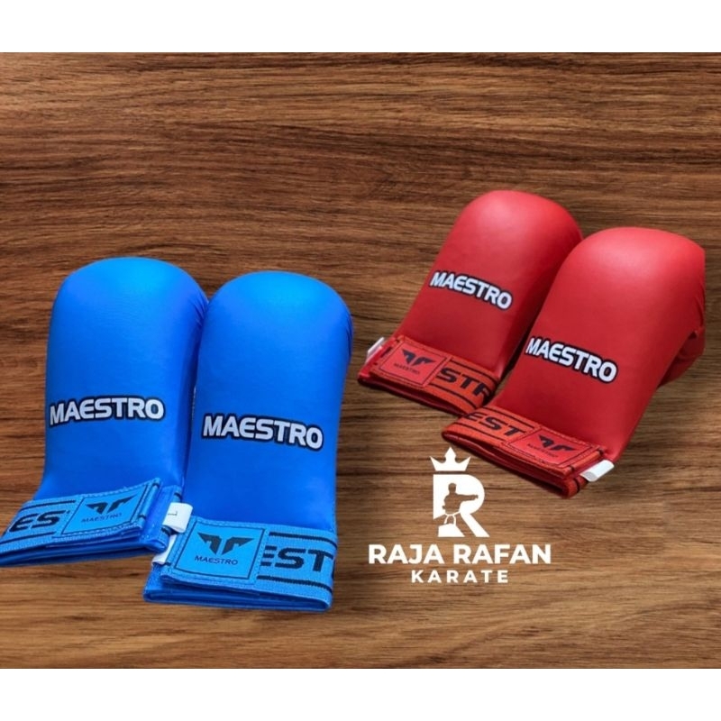 Handprotector Maestro Karate Original Terbaru Pelindung Tangan Karate Kumite Model Terbaru Terlaris