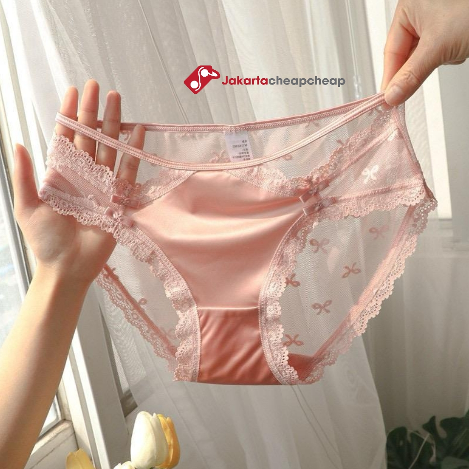 JC126 Celana Dalam Wanita Bahan Satin Lembut Dan Halus