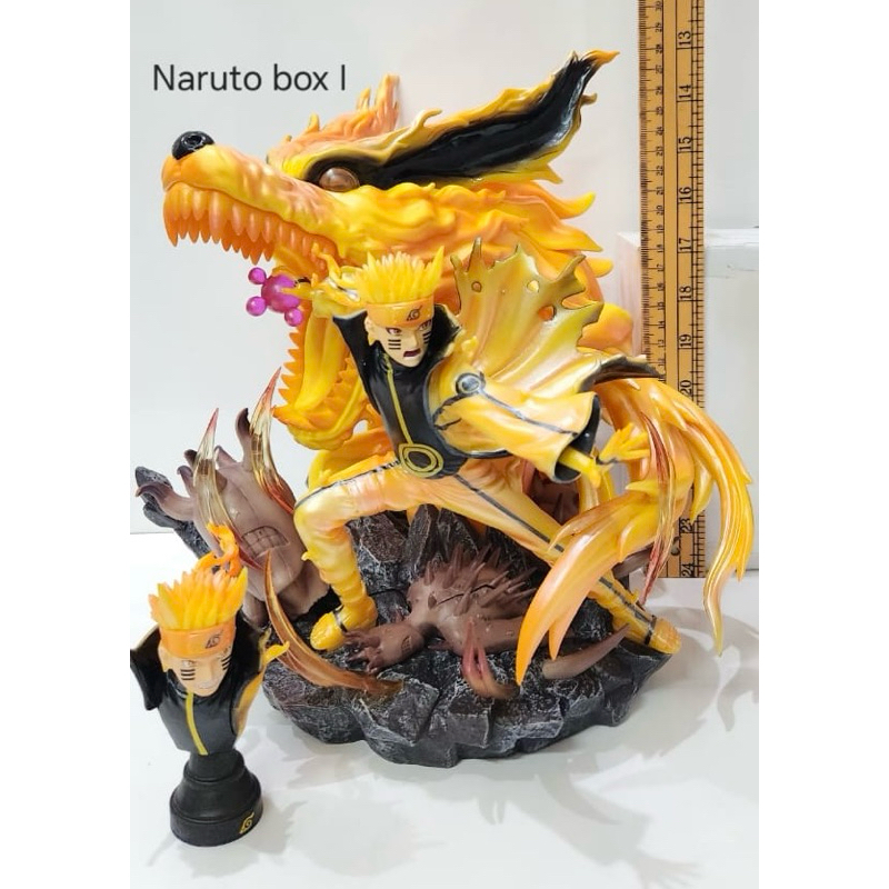 action figure naruto diorama naruto kurama api