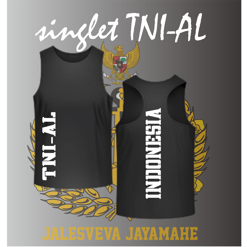 SINGLET TNI AL SINGLET MARINIR SINGLET KOMANDO LEKBONG