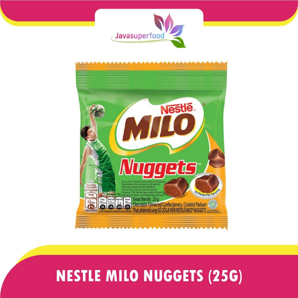 

Cemilan Milo Nuggets Chocolate 25gr