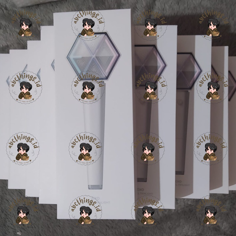 DP Lightstick EXO ver 3.0 with New Photocard