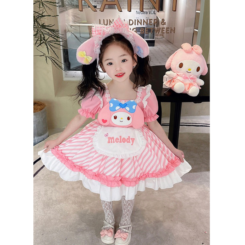 dress melody/ kostum melody anak/ costume melody anak/ baju anak karakter melody