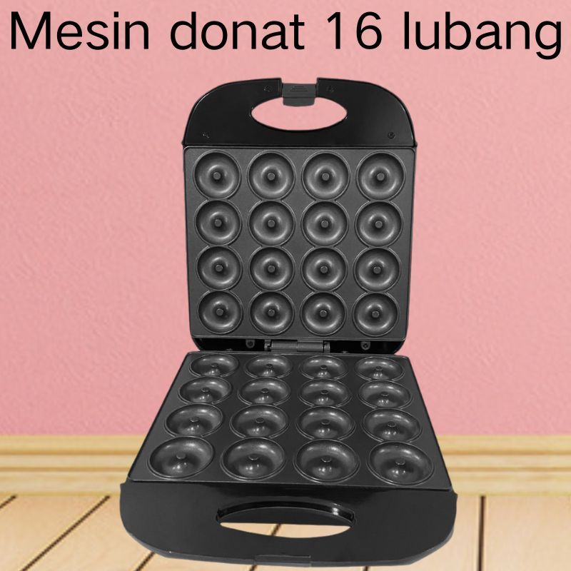 Mesin donat 16 lubang - Mesin donat - Mesin donat mini - Mesin pemanggang donat - Mesin pembuat kue 