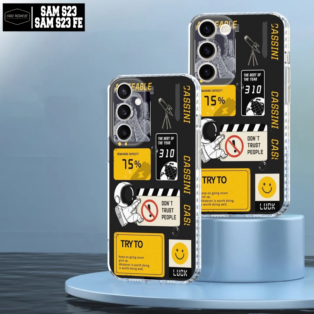 Case SAMSUNG S23 / SAMSUNG S23 FE - Casing SAMSUNG S23 Terbaru Case Miracle [ MOTIF 10 ] Cassing Hp 
