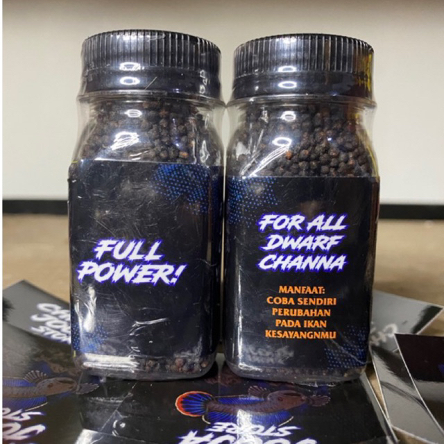 Pelet GATHELL Full Power channa dwarf by Channa Jogja