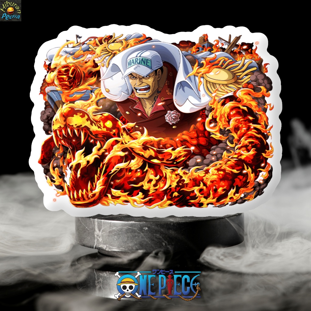 

㊙️ Sticker JAPAN Anime - One Piece - SAKAZUKI AKAINU (サカズキ) Collections - 001-003