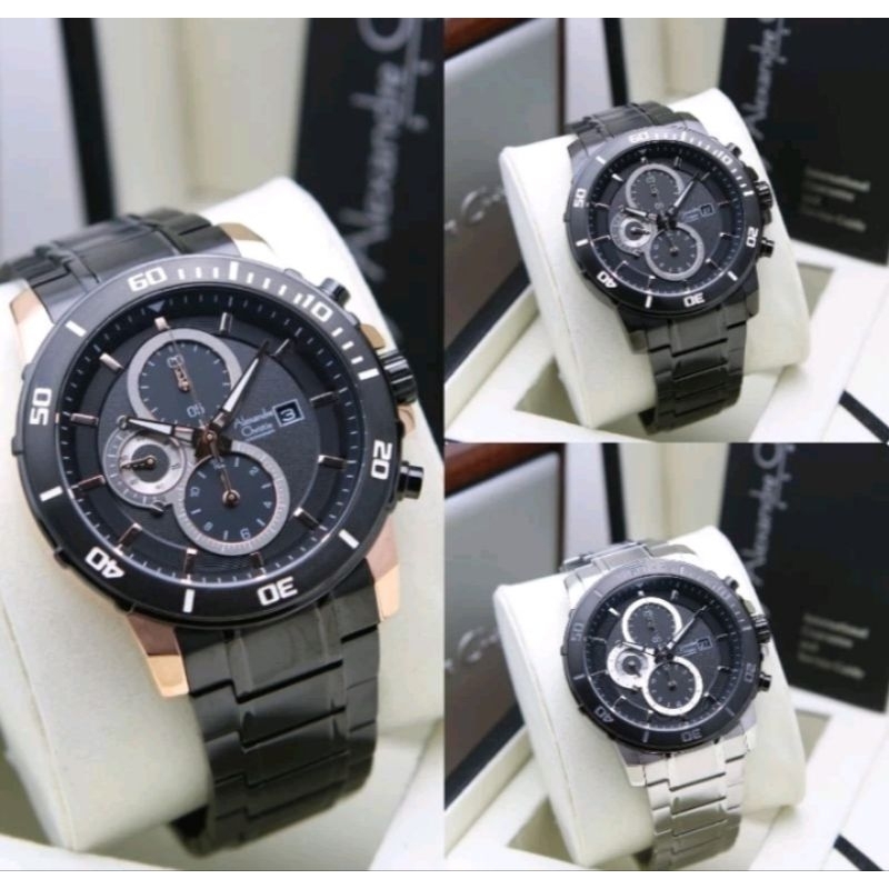 Original Jam tangan pria alexandre christie ac6473/ac 6473