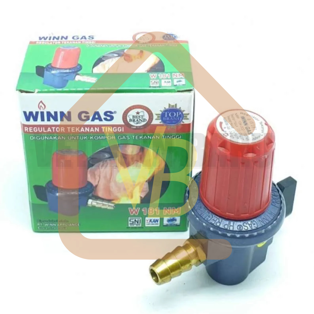 Regulator Winn Gas WinnGas Tekanan Tinggi W181NM W 181NM W 181 NM