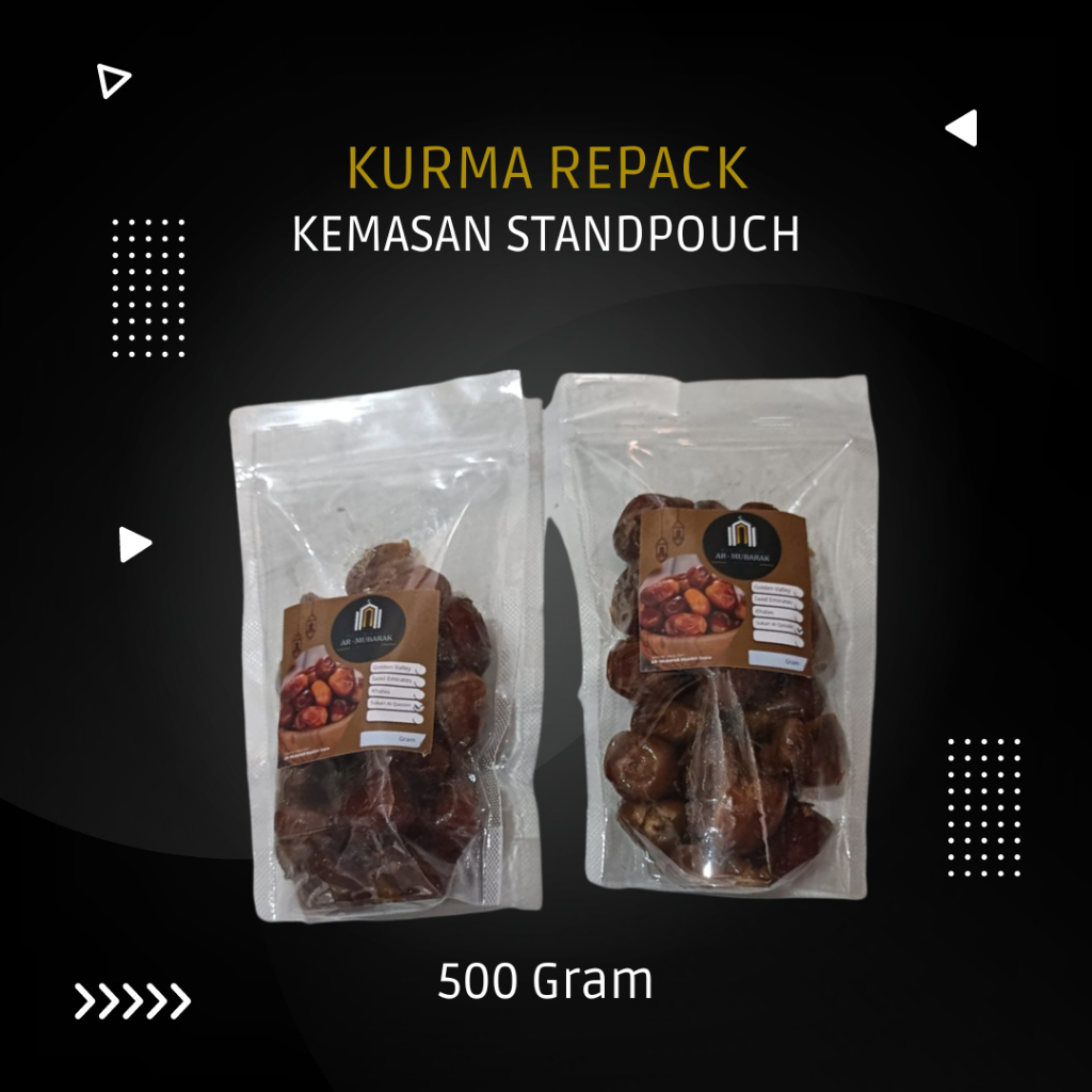 

Kurma Sukari 500 Gram Murah Repack Kemasan Standpouch