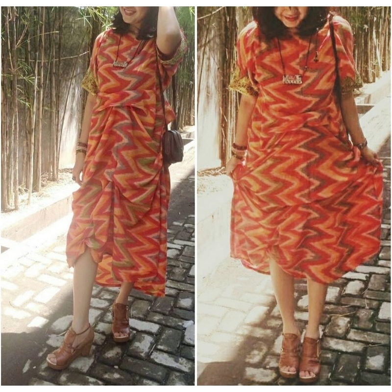 preloved tenun kaftan