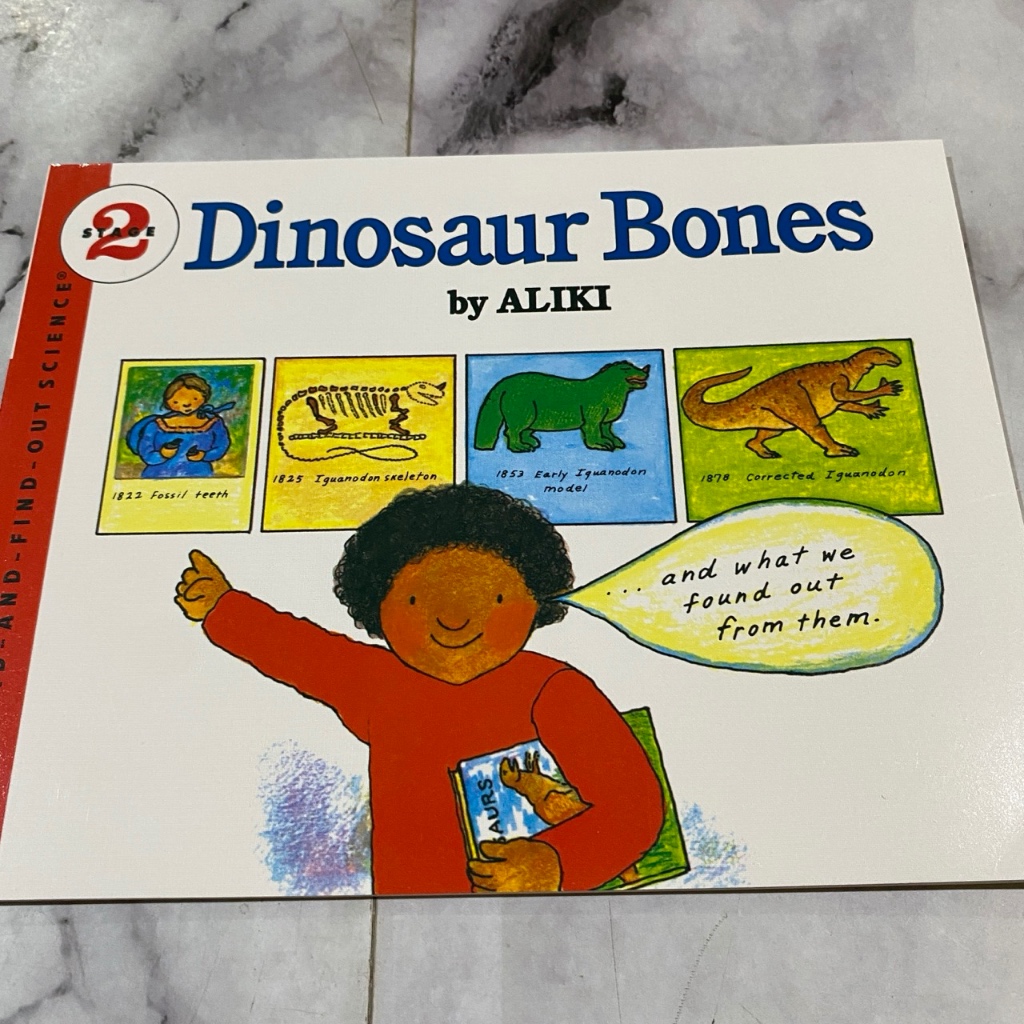 Dinosaur bones dino dinosaurus level 2 buku cerita anak pengetahuan alam dan umum science for kids s