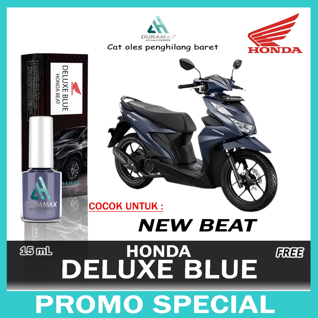 CAT OLES PENGHILANG BARET MOTOR DELUXE BLUE - HONDA ALL NEW BEAT