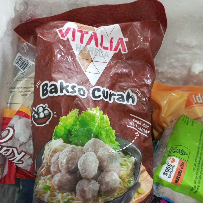 

bakso sapi curah bernardi/vitalia premium horeca pack