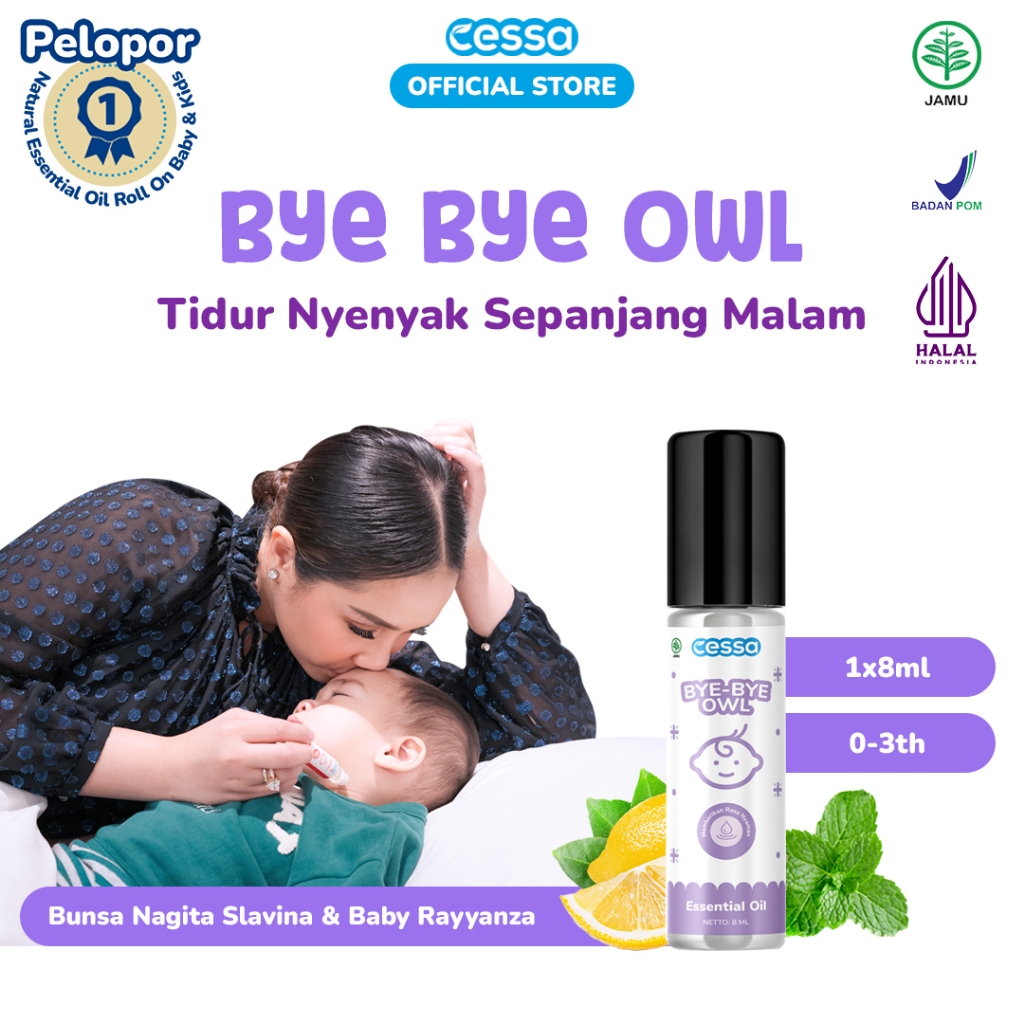Cessa Baby - Natural Essential Oil Tidur Nyenyak Sepanjang Malam