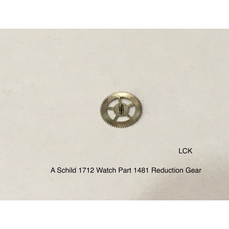 A Schild 1712 Watch Part 1481 Reduction Gear / A Schild 1712 Part 1481 untuk Mesin Jam Tangan bagian