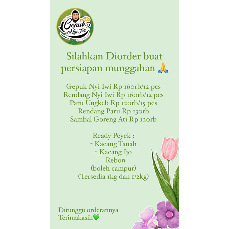 

Sambal Goreng Ati Nyi Iwi
