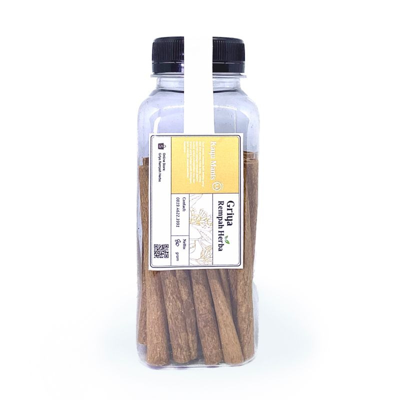 

Kayu Manis Kerinci / Korintje Cinnamon / Indonesian Cinnamon Grade AA 80 gr [BOTOL]