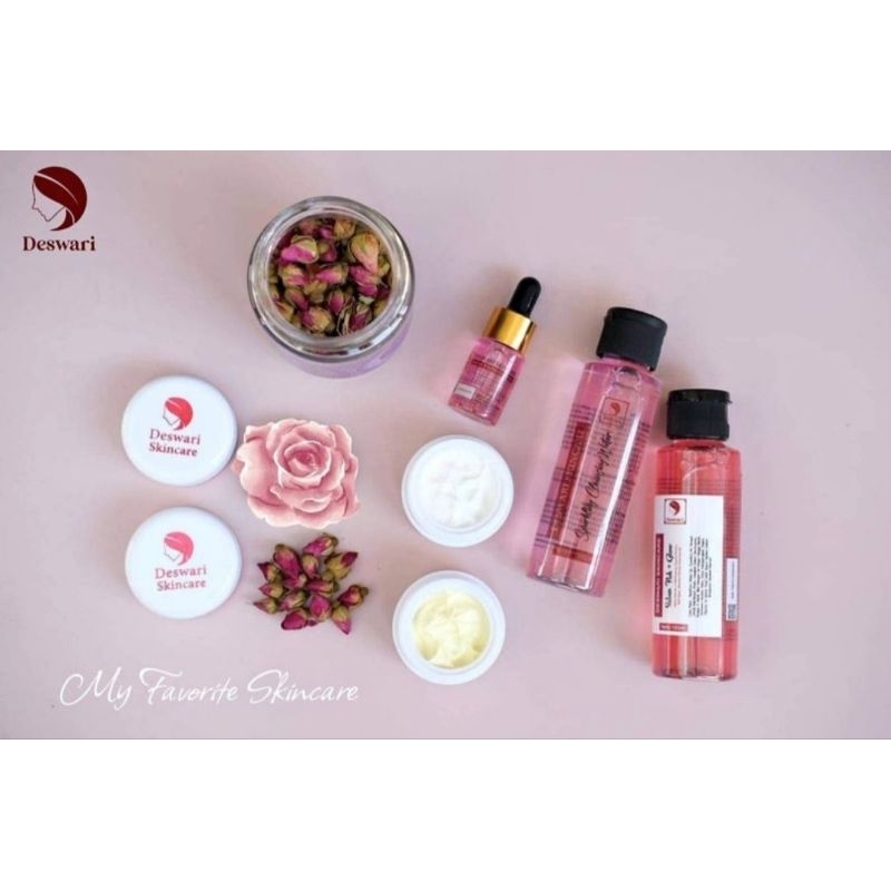 (Deswari Skincare Official) Paket Flek Komplit Deswari Skincare