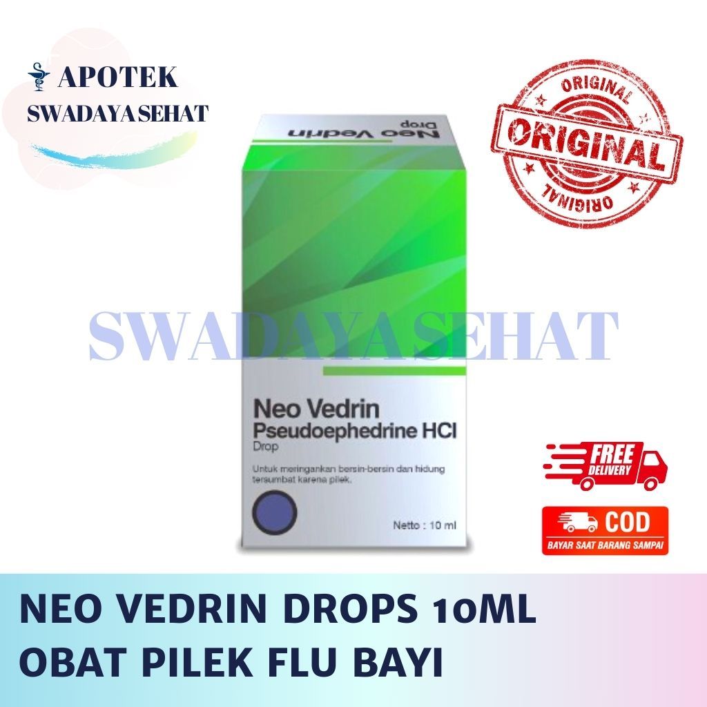 NEO VEDRIN DROPS 10 ML Obat Pilek Flu Bayi Drop