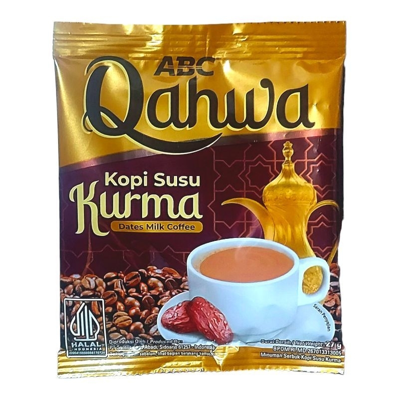 

Kopi Yang Sehat: Kopi ABC QAHWA Renteng Duet Kopi Sama Kurma