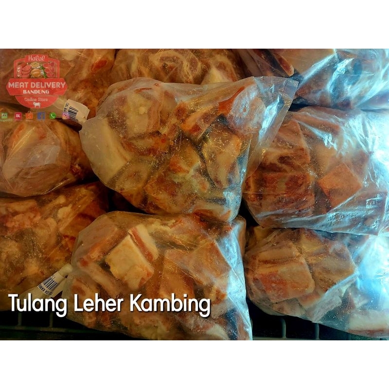 

Tulang Leher Kambing 1kg