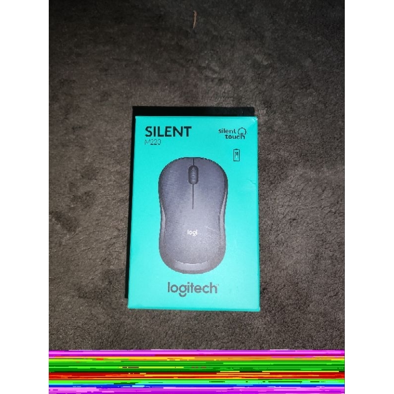 Logitech M220 Wireless Mouse - Charcoal bekas lebih murah