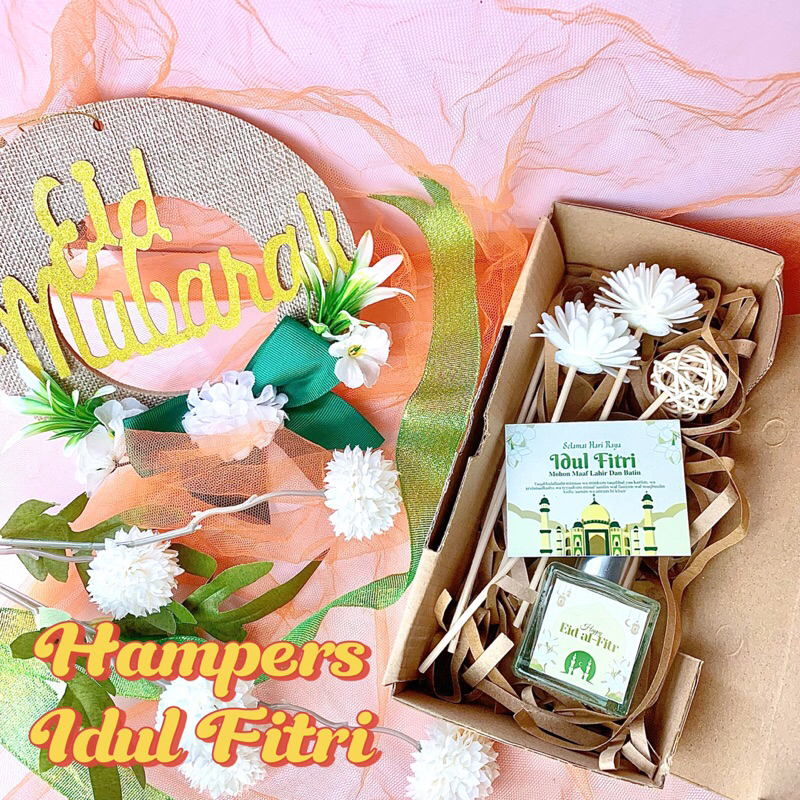 CUSTOM hampers natal christmas xmas merah lebaran idul fitri murah aroma diffuser / kotak box kado e