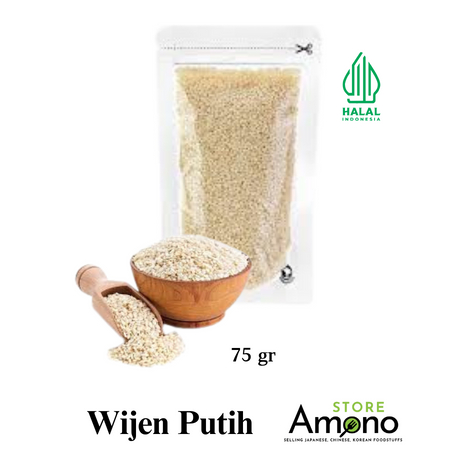 

Sesame Seeds Roasted | Wijen Putih | White Sesame Seed