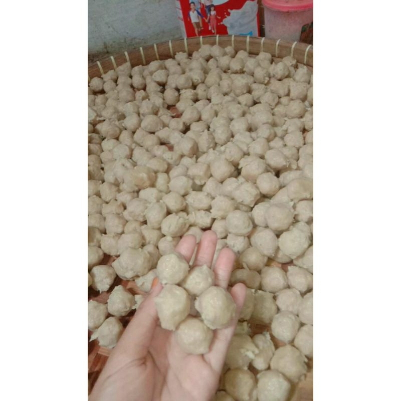 

Pentol bakso sapi asli isi 100 biji