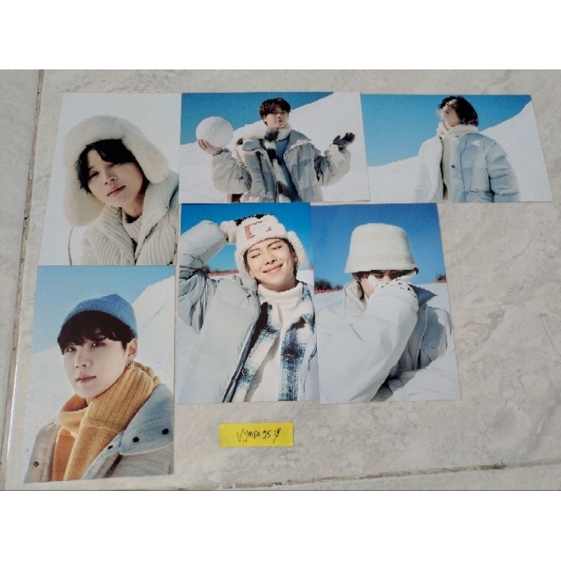 bundel PC membership BTS taehyung v suga yoongi rm jungkook jhope jimin jin