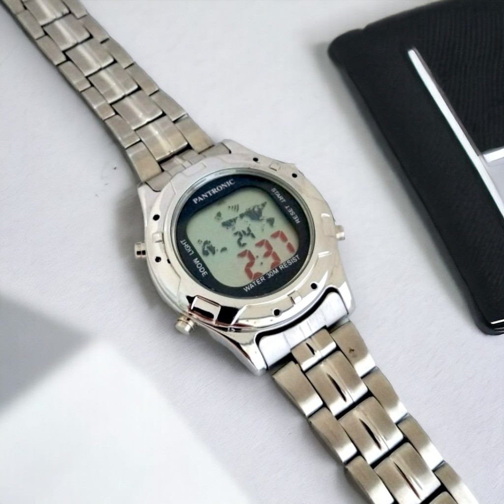 Jam Tangan Pria Rantai Digital Smartwatch Pantronic PTR57