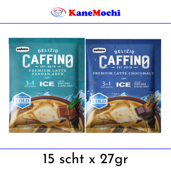 

Caffino 3in1 Premium Latte Chocomalt & Pandan Aren 27gr (15 Sachet)