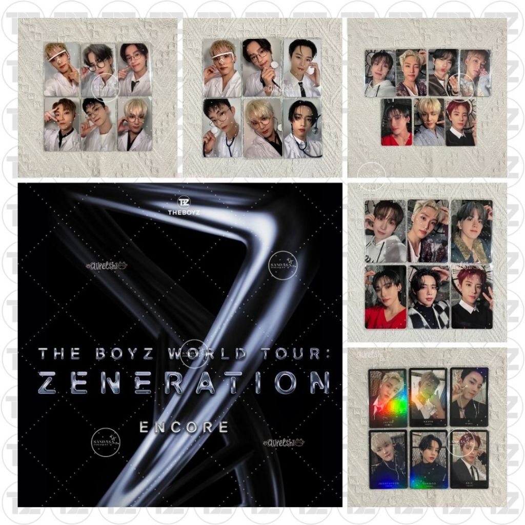 The Boyz - Trading Card (TC) Zeneration Encore | Official Photocard (PC) | Sangyeon Jacob Younghoon 