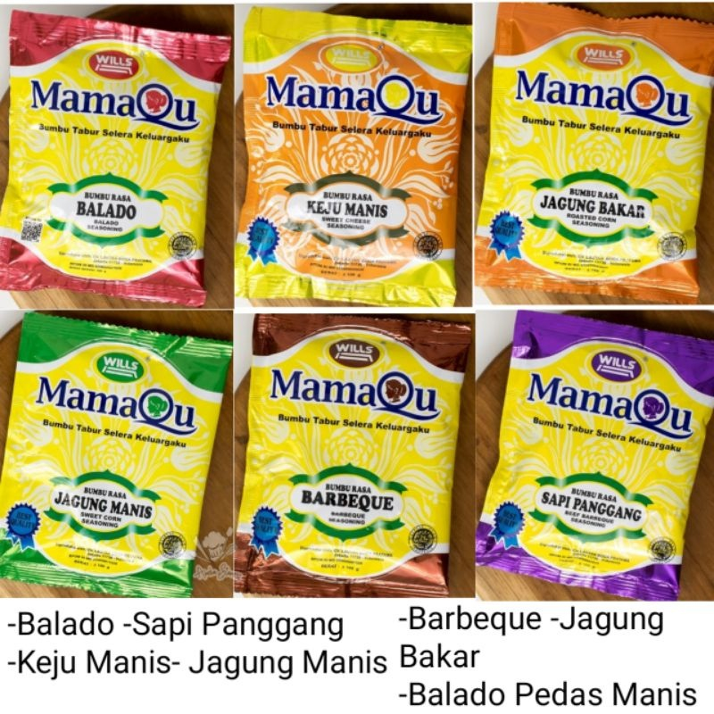 

BUMBU TABUR MAMAQU 100 GR ALL VARIANT