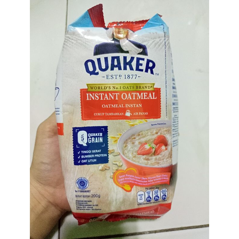 

QUAKER INSTANT OATMEAL 200GR